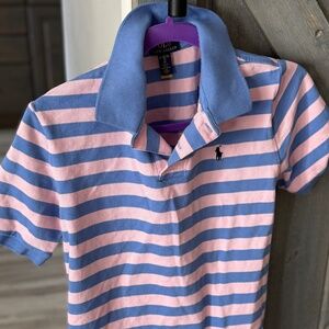 Boys striped polo shirt
